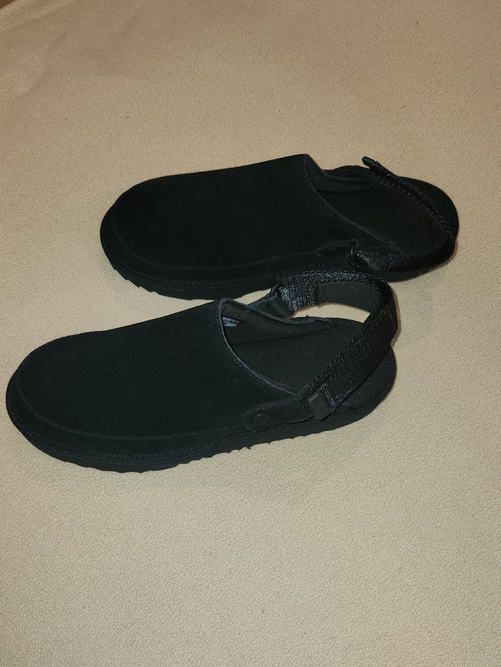 *Brand New* Ugg Women's Black Goldenstar Casual Slip-On Backstrap Shoes Size 6